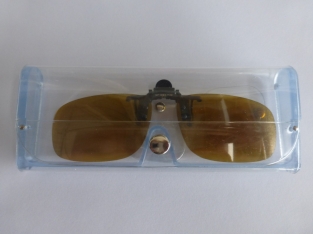 A&M  Clip On Sonnenbrille Yellow